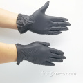 Gants en vinyle favorables gants de vinyle noir sans